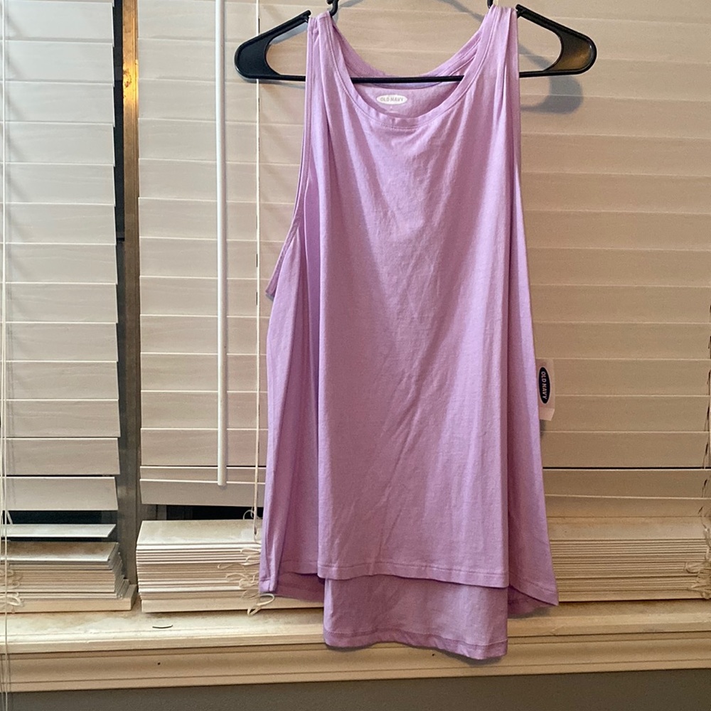 Old navy purple tank top